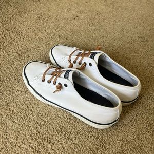 White Sperry Sneakers